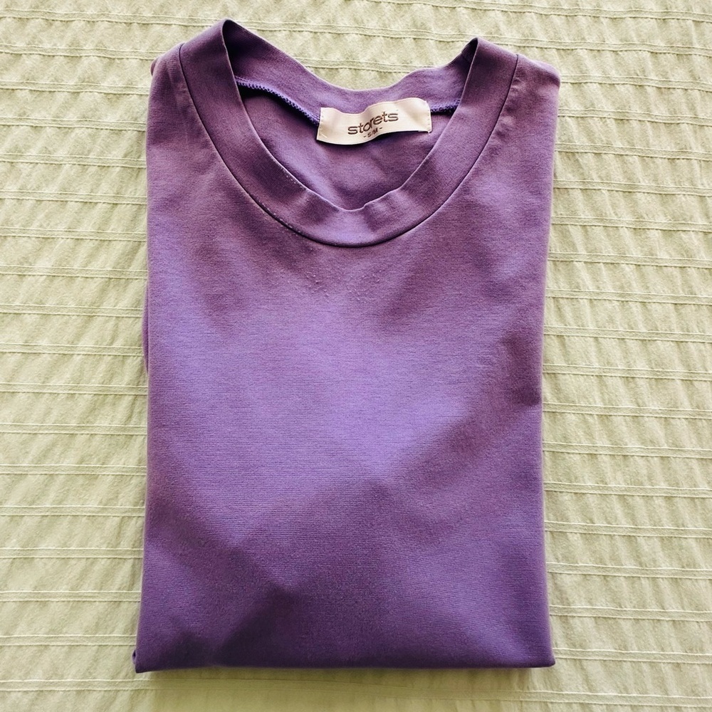 Storets Lavender Puff Sleeve Blouse - Picture 9 of 9